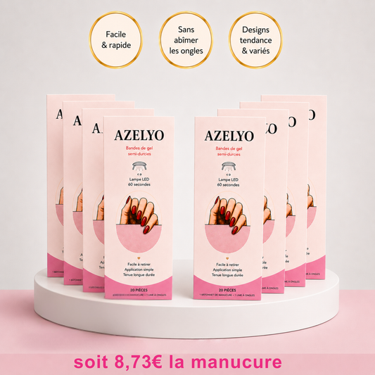 Kit Ongles UV Azelyo – 8 Designs